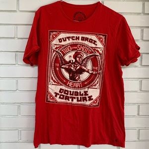 Rare design double torture Dutch tee